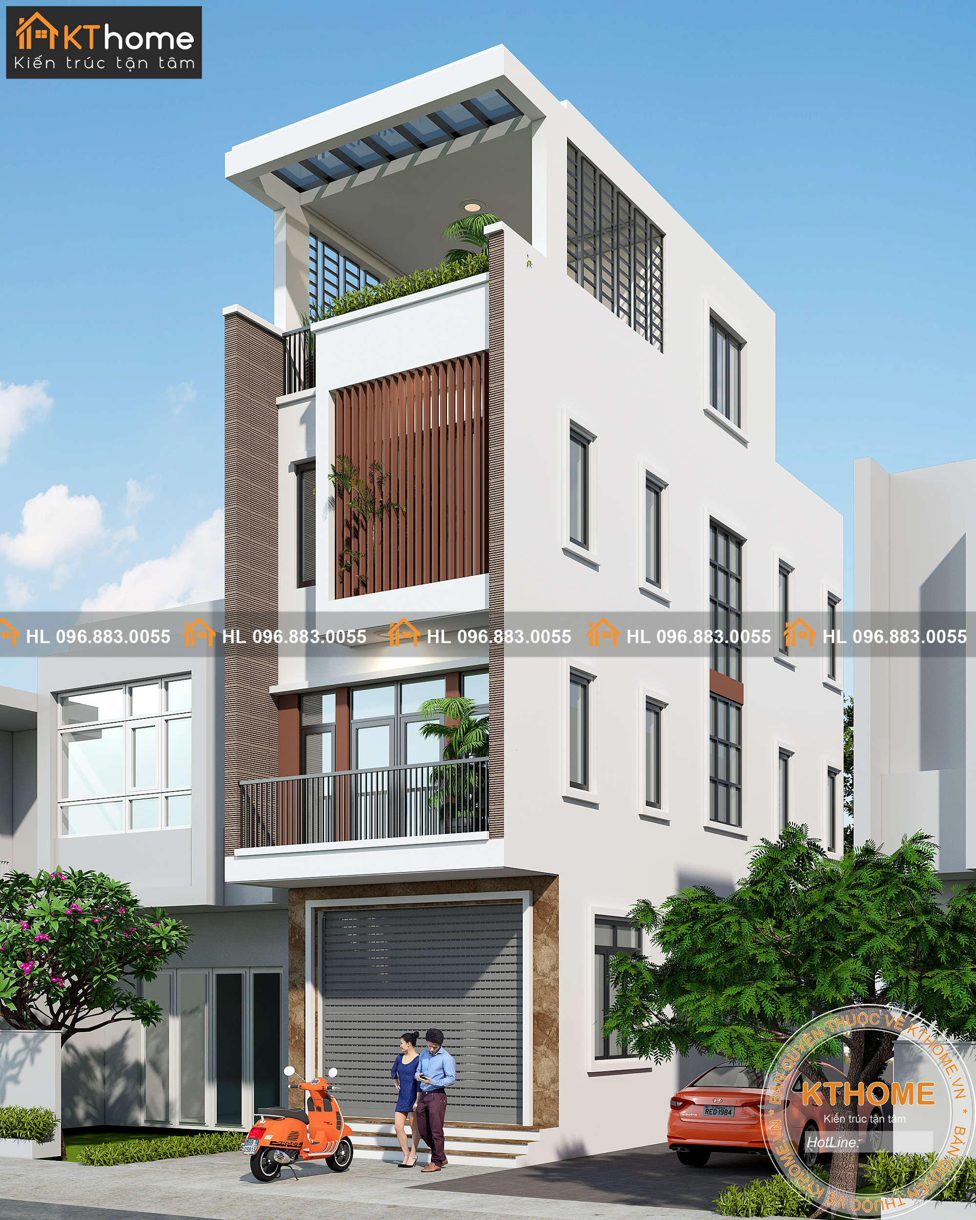 Ấn tượng mẫu nhà phố 4 tầng hiện đại  Anh Sơn Hà Nội CÔNG TY CỔ PHẦN KIẾN  TRÚC XÂY DỰNG VIỆT HOME
